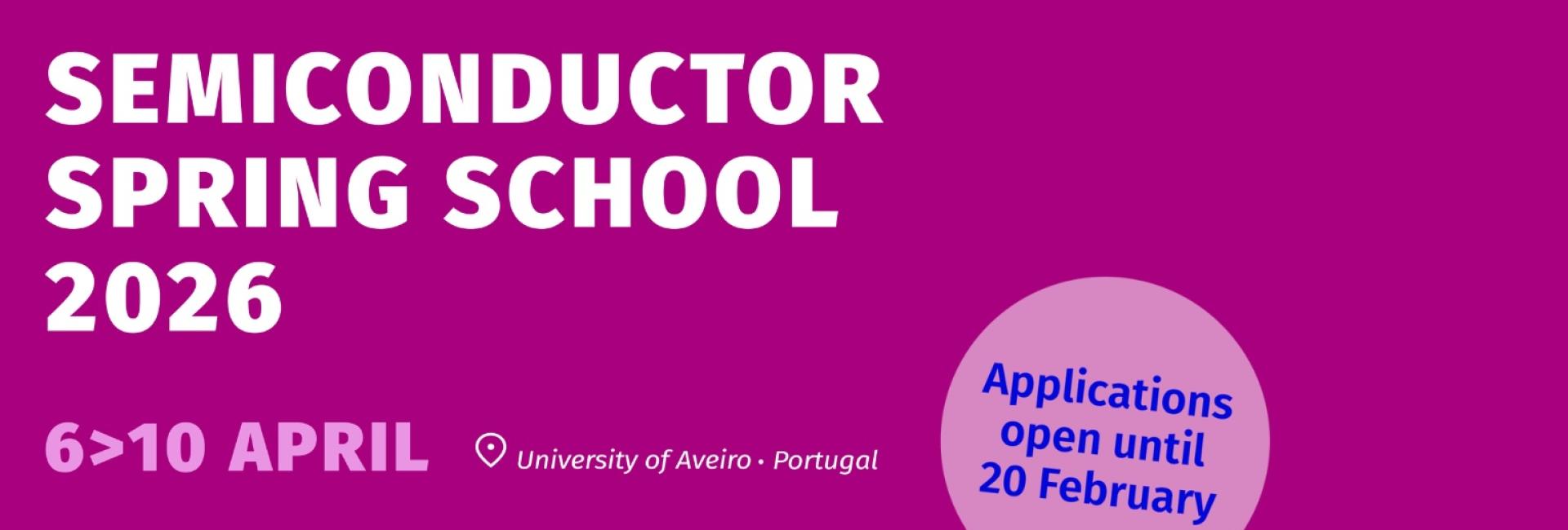 POEMS Semiconductor Spring School